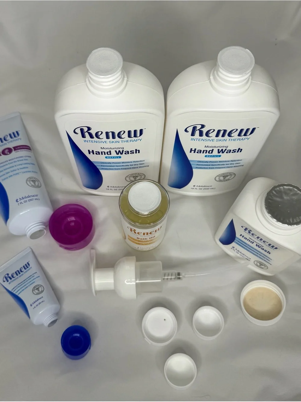 Renew Intensive Skin & Therapy Hand Wash, Oil & Lotion Bundle - New & Sealed